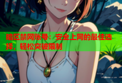 暗区禁网账号：安全上网的最佳选择，轻松突破限制