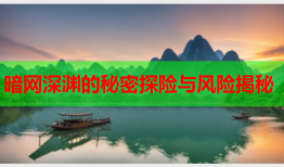 暗网深渊的秘密探险与风险揭秘