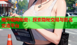 揭开暗网秘密：探索隐秘交易与匿名交流平台