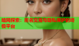 暗网探索：匿名交易与隐私保护的终极平台