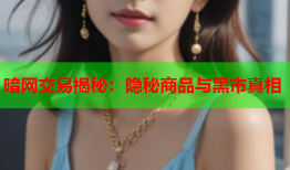 暗网交易揭秘：隐秘商品与黑市真相