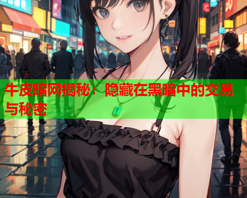 牛皮暗网揭秘：隐藏在黑暗中的交易与秘密