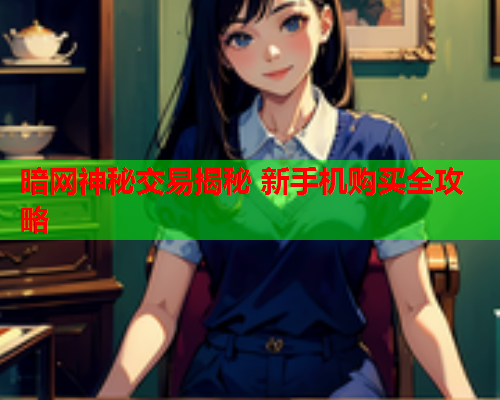 暗网神秘交易揭秘 新手机购买全攻略