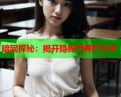 暗网探秘：揭开隐秘世界的面纱