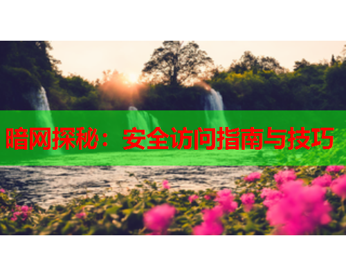 暗网探秘：安全访问指南与技巧