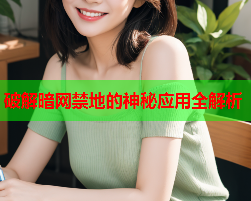 破解暗网禁地的神秘应用全解析