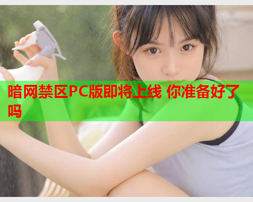 暗网禁区PC版即将上线 你准备好了吗