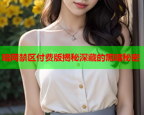 暗网禁区付费版揭秘深藏的黑暗秘密