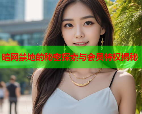 暗网禁地的秘密探索与会员特权揭秘