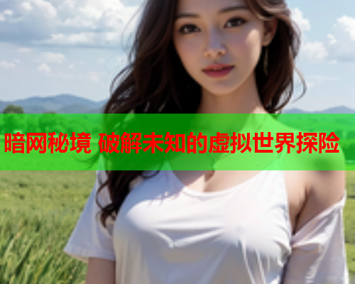 暗网秘境 破解未知的虚拟世界探险