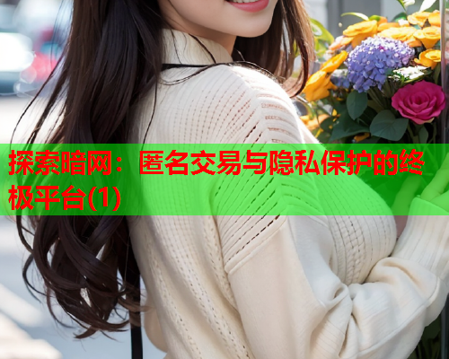 探索暗网：匿名交易与隐私保护的终极平台(1)