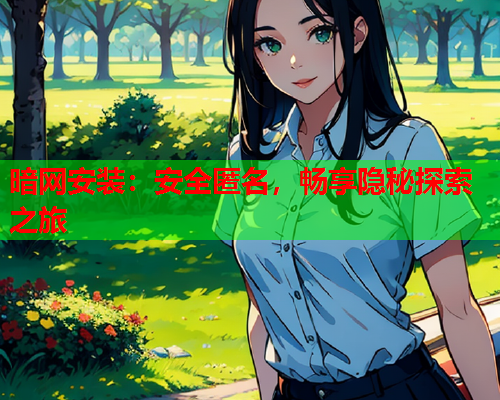 暗网安装：安全匿名，畅享隐秘探索之旅
