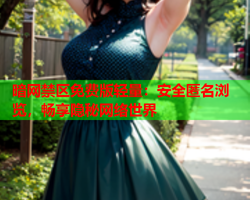 暗网禁区免费版轻量：安全匿名浏览，畅享隐秘网络世界