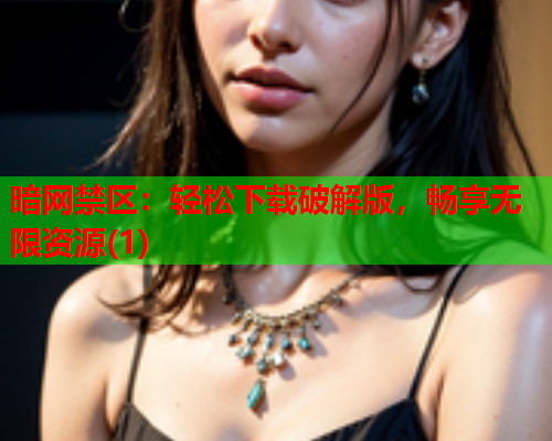 暗网禁区：轻松下载破解版，畅享无限资源(1)