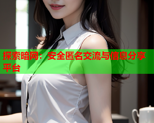 探索暗网：安全匿名交流与信息分享平台