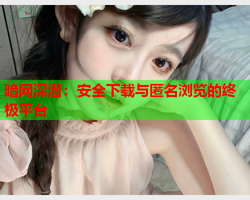 暗网深潜：安全下载与匿名浏览的终极平台